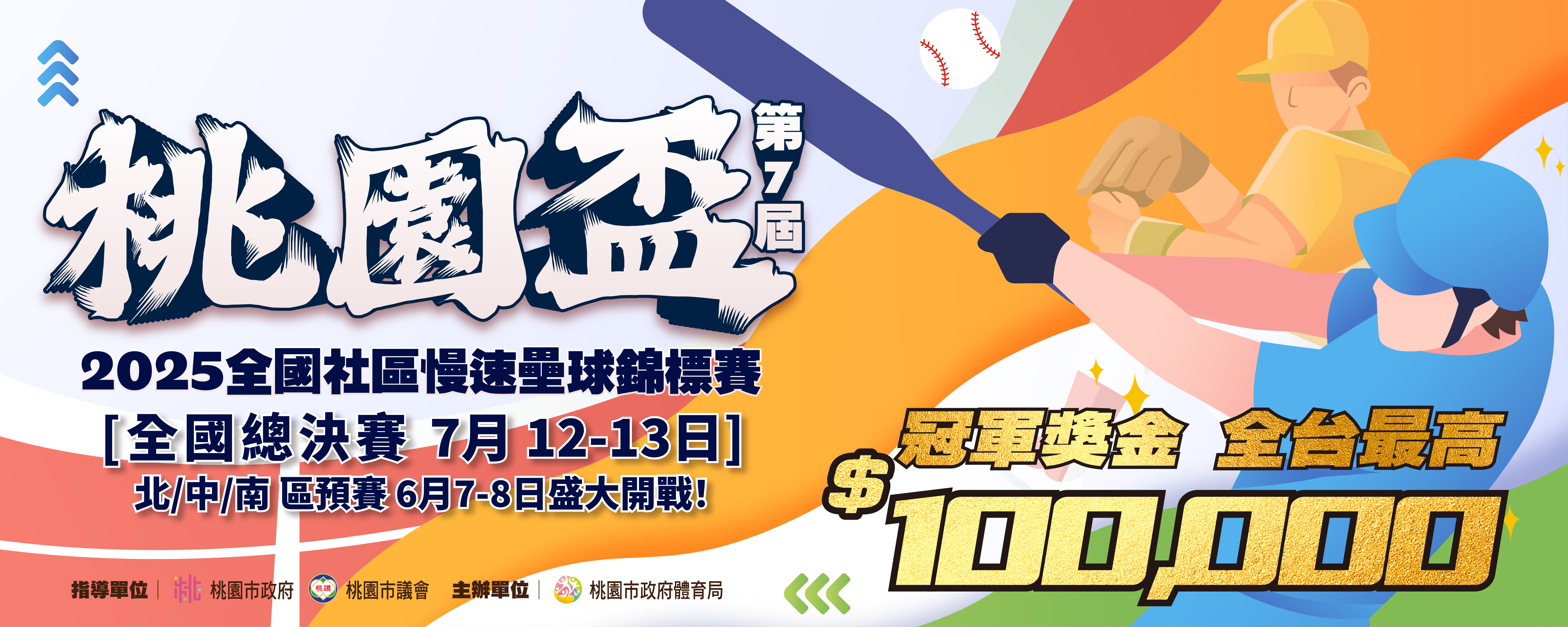 2025第七屆桃園盃全國社區慢速壘球錦標賽